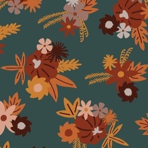 fall floral - large