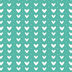 bigger hearts and dots in teal 1