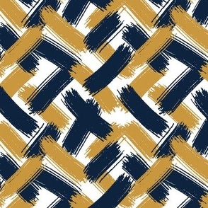 Navy and Gold Brushstrokes small