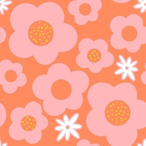 Flower Child - Coral - Large
