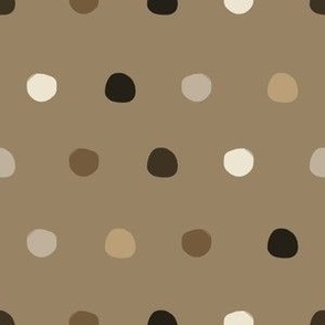 Safari Spots (Brown)  (6")