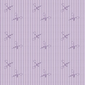 seersucker cut-up - monochrome violet 
