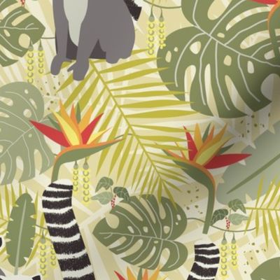 Lemurs in the Joyful Jungle