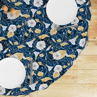 Bind Weed in  Navy and Gold