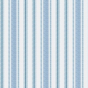 Ticking Two Stripe in Baby Blues