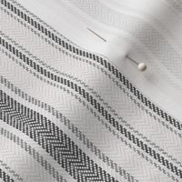 Ticking Two Stripe in Grays