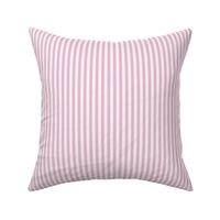 Narrow Pink Ticking Stripe