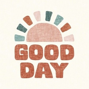 Good Day - Sunshine - 8.25"x8.25" - multi - LAD22