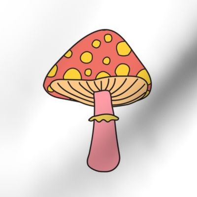 Mushrooms bright