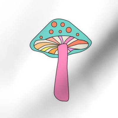 Mushrooms bright