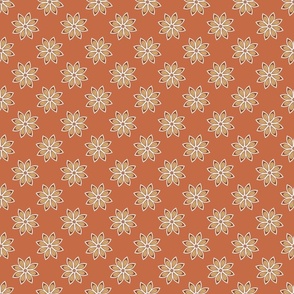 Autumn Star // Pumpkin Orange