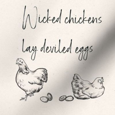 Wicked Chickens Tile