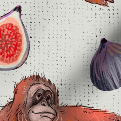 Orangutans and Figs and Rambutans (Large)