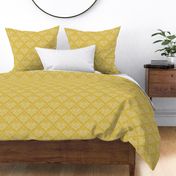 Pineapple Damask Gold