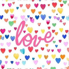 love hearts Wall art