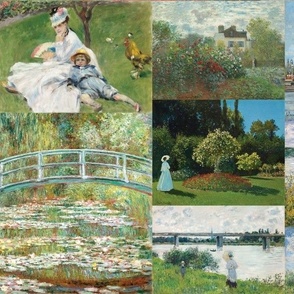 Claude Monet Quilt