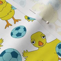 Soccer Chick Petal Solid Color Coordinates White