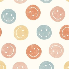 smiley faces - happy - neutrals  - LAD22