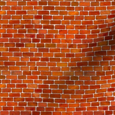 Bricks - white background - small scale