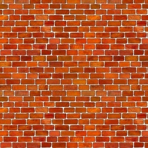 Bricks - white background - small scale