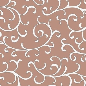 Canyon Dusk with Cotton Tail Flourish - medium scale