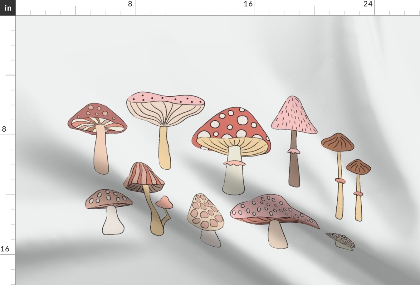 Mushrooms - landscape