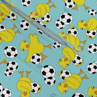 Soccer Chick Petal Solid Color Coordinates Pool