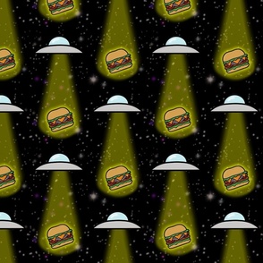 Cheeseburger Alien Abduction