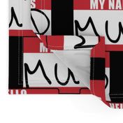 Hello, My Name is Mud Name Tag sticker