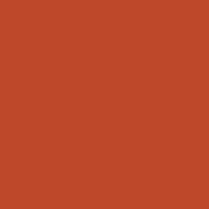 Mushroom Meadow Solid Coordinate - Rust red 