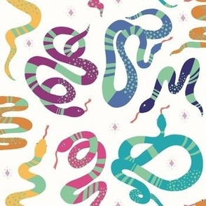 Silly Slithering Snakes - Multicolor