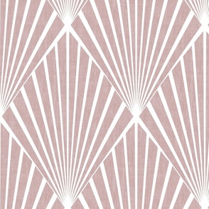 Art Deco- Pale Mauve