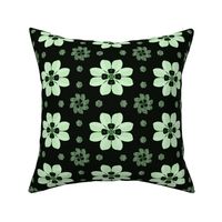 Bold Green Floral