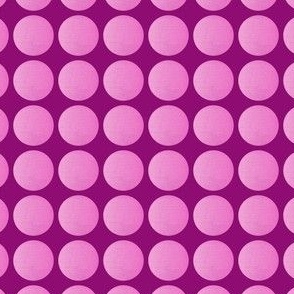 Pink Textured Balls in Burgundy