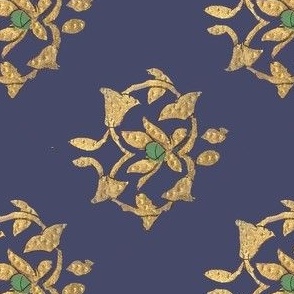 Blue Indian Motifs