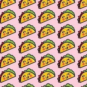 tacos on pink