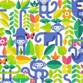 joyful monkeys