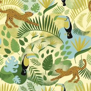 Happy Jungle Animals