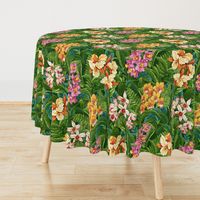 Joyful Jungle Tropical Floral Large Scale