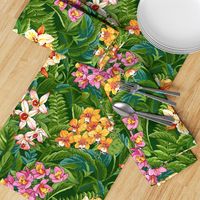 Joyful Jungle Tropical Floral Large Scale