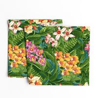 Joyful Jungle Tropical Floral Large Scale