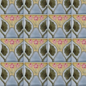 Art Nouveau Tile 11