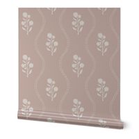Wildflower Stripe - Rose and Ivory