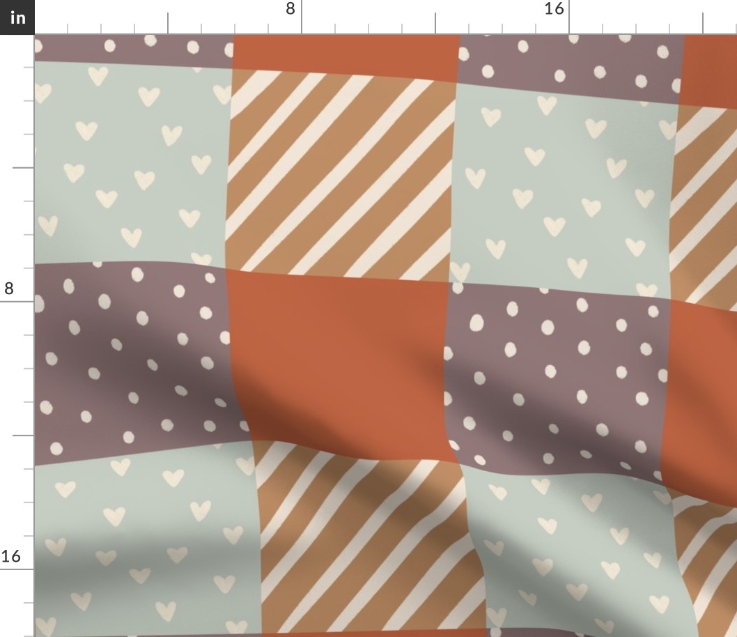 Small cheater quilt