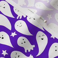 Halloween cute Ghosts purple