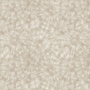 Fun Tie Dye Texture Starbursts Snake Skin Earth Tones Mix Large Whimsical Funky Retro Pattern in Neutral Colors Mushroom Brown Gray Taupe Beige Ivory White 9D8C71 Chantilly Lace Ivory White Beige Gray F5F5EF Subtle Modern Geometric Abstract