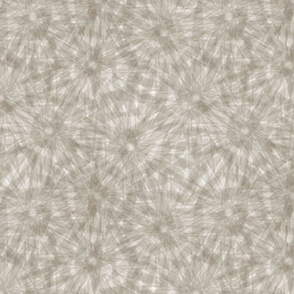 Fun Tie Dye Texture Starbursts Snake Skin Earth Tones Mix Large Whimsical Funky Retro Pattern in Neutral Colors Bark Brown Gray Taupe Beige Ivory White 6E6250 Chantilly Lace Ivory White Beige Gray F5F5EF Subtle Modern Geometric Abstract
