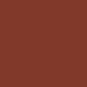 WGD-212 // SOLID Chestnut Red / Reddish Brown / Earthy Dark Red / Strawberry Maximalist Folk  / see collections