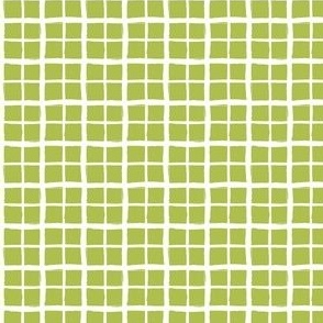 Pretty Squares, Lime Green