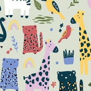 Joyful Jungle Wallpaper
